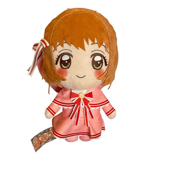 CardCaptor Sakura Kinomoto Clear Card Anime Doll Plush Pink Dress 16" NWT Kawaii - Picture 1 of 15